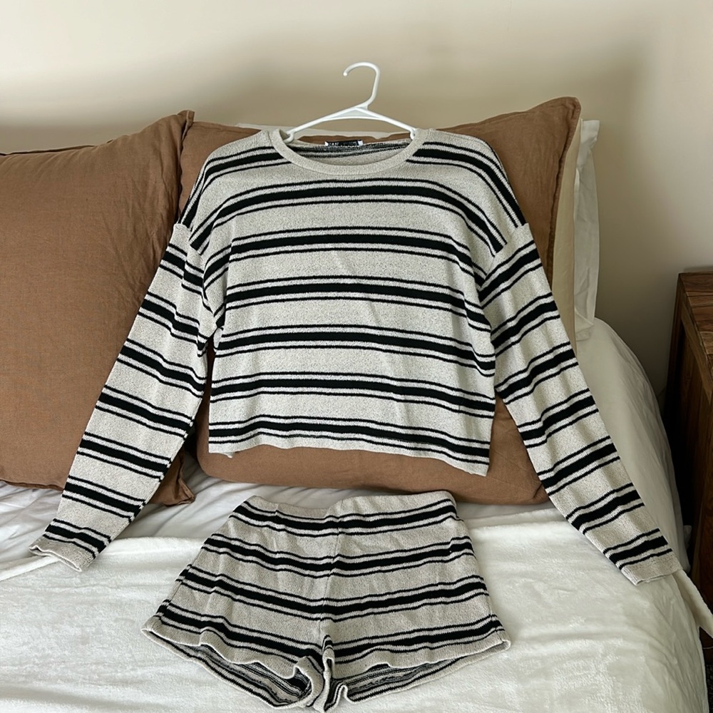 Zara lightweight knit set